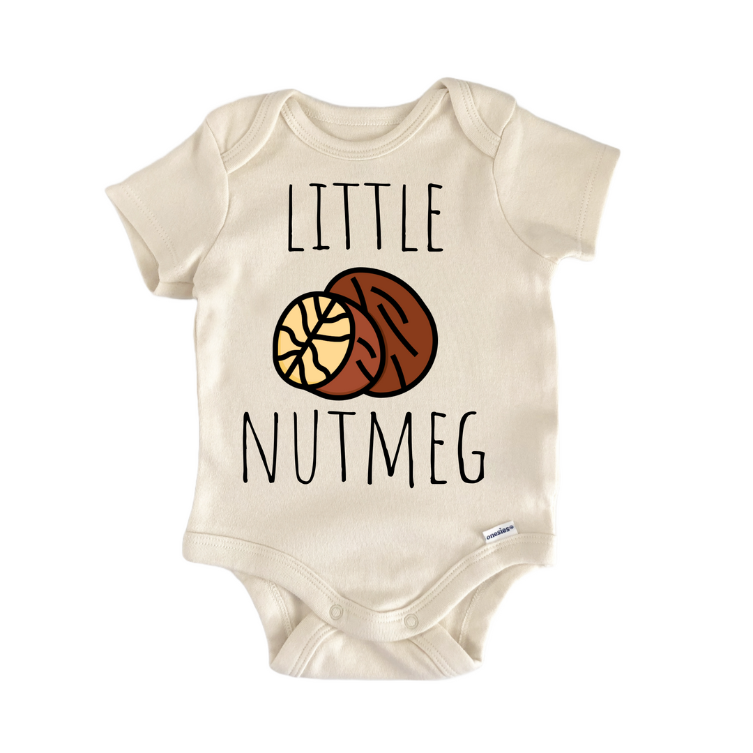 Nutmeg Seed Spice - Baby Bodysuit  Funny Cute Onesie® | North Fork Forager LLC