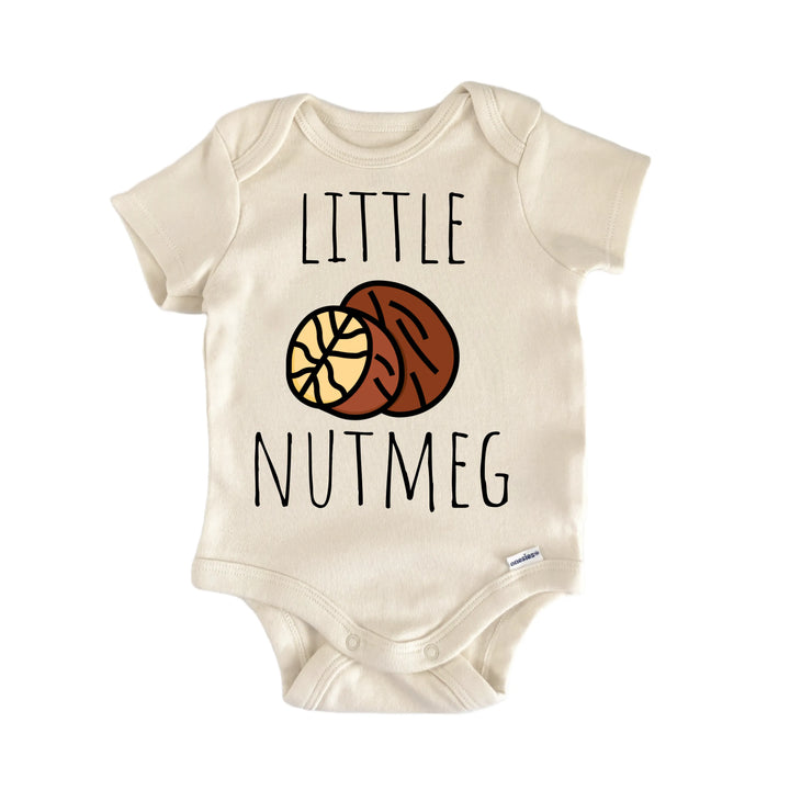 Nutmeg Seed Spice - Baby Bodysuit  Funny Cute Onesie® | North Fork Forager LLC
