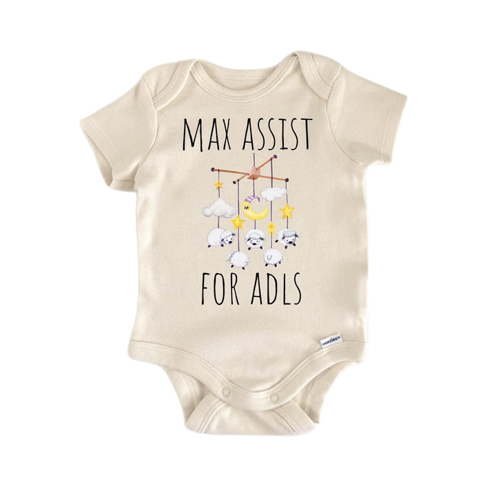 Occupational Therapy ADLS  - Baby Boy Girl Clothes Infant Onesie® Funny Cute Newborn GS1  Funny Cute Onesie® | North Fork Forager LLC
