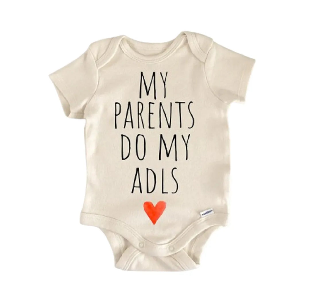 Occupational Therapy Adls Ot Therapist - Baby Boy Girl Clothes Infant Bodysuit Funny Cute Newborn  Funny Cute Onesie® | North Fork Forager LLC