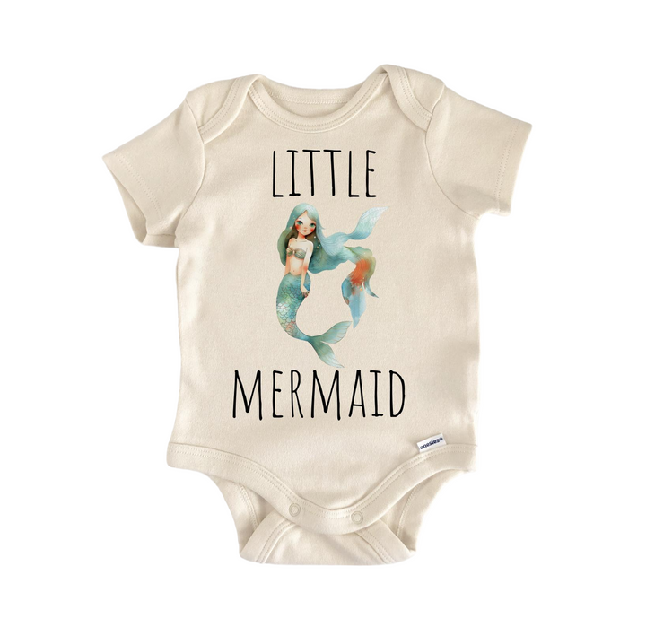 Ocean Mermaid - Baby Boy Girl Clothes Infant Bodysuit Funny Cute Newborn  Funny Cute Onesie® | North Fork Forager LLC