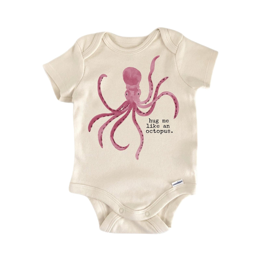 Octopus Ocean Seafood- Baby Boy Girl Clothes Infant Onesie® Funny Cute Newborn GS1 BBY  Funny Cute Onesie® | North Fork Forager LLC