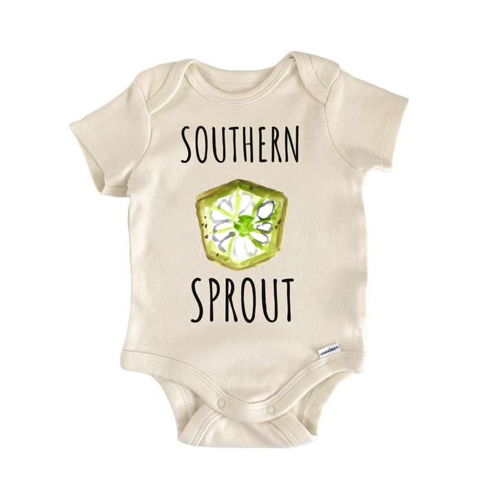 Okra Southern Foodie Gumbo Cajun Baby Gift Baby Onesie®