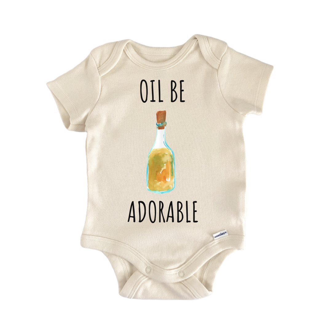 Olive Oil Dressing Salad Italian Baby Gift Baby Bodysuit