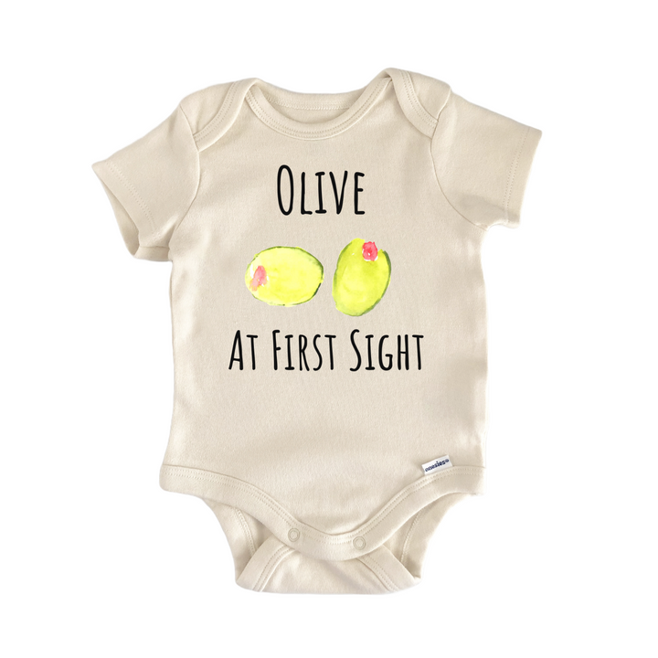Olive Vegetable Foodie Oil Italian Baby Gift Baby Onesie®
