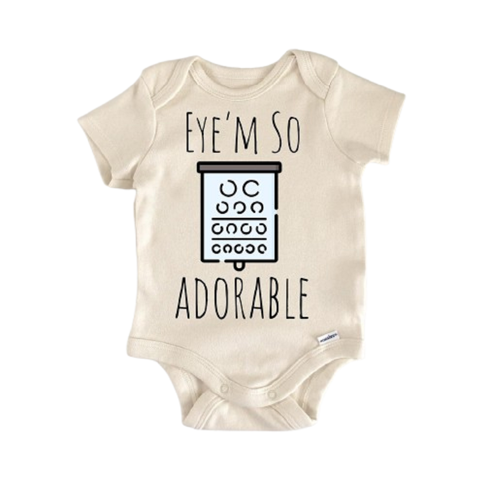 Optometrist Optometry Ophthalmologist - Baby Boy Girl Clothes Infant Bodysuit Funny  Funny Cute Onesie® | North Fork Forager LLC