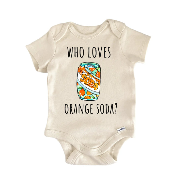 Orange Soda 90s TV Show Infant Gift Baby Bodysuit