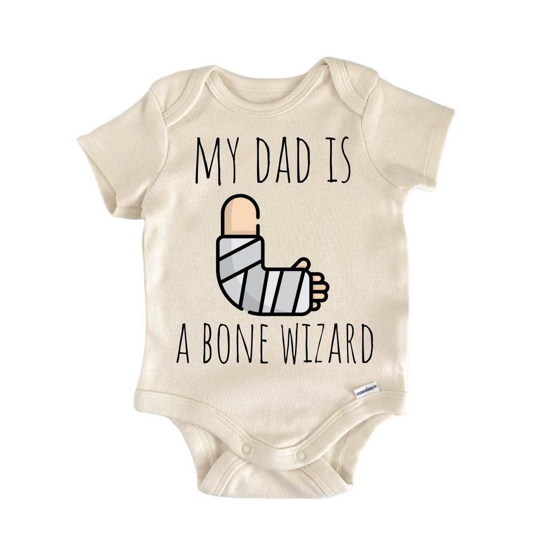 Orthopedic Ortho Bone Doctor - Baby Bodysuit  Funny Cute Onesie® | North Fork Forager LLC