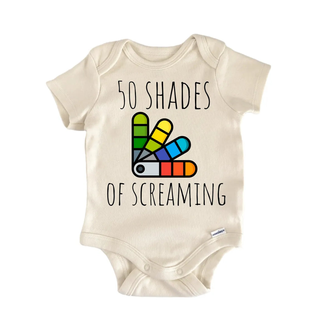 Paint Painter Swatch - Baby Bodysuit  Funny Cute Onesie® | North Fork Forager LLC