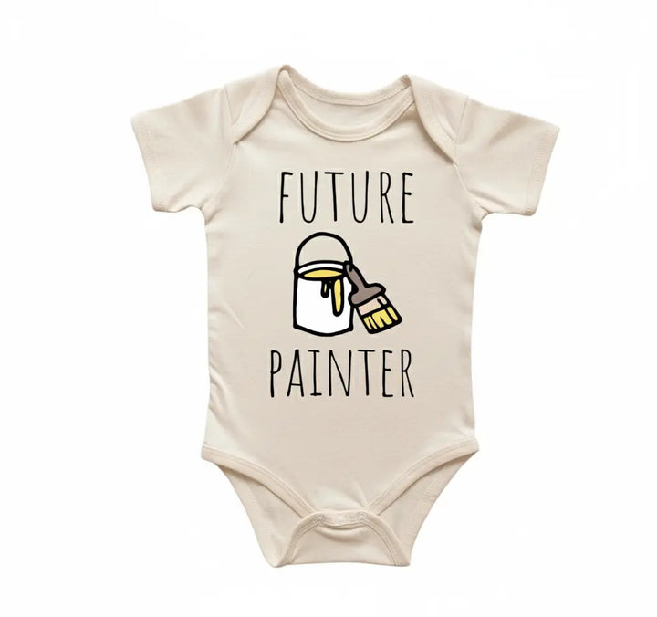Painter Artist  - Baby Boy Girl Clothes Infant Bodysuit Funny Cute Newborn  7  Funny Cute Onesie® | North Fork Forager LLC