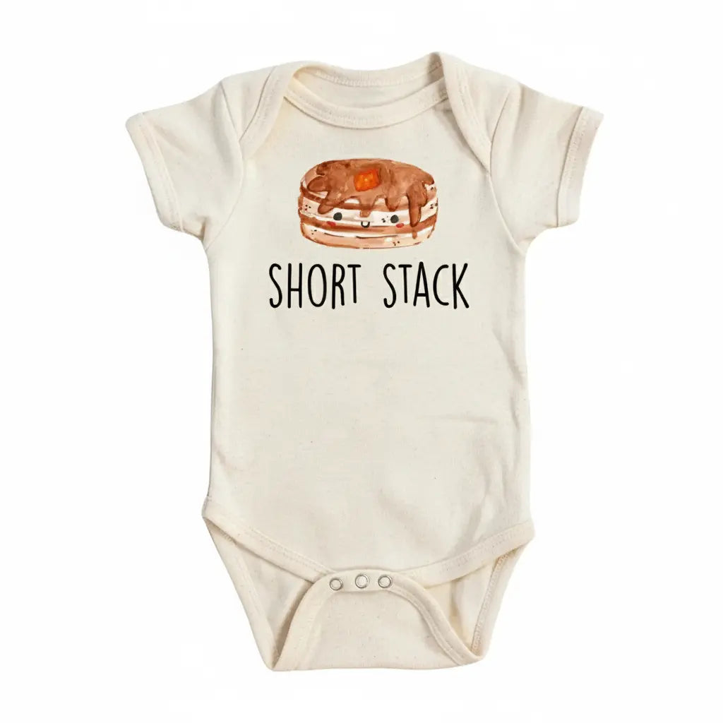 Pancake - Baby Boy Girl Clothes Infant Bodysuit Funny Cute Newborn A1  Funny Cute Onesie® | North Fork Forager LLC