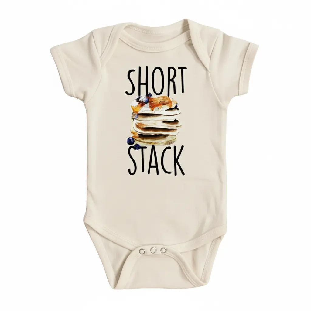Pancake - Baby Boy Girl Clothes Infant Bodysuit Funny Cute Newborn A2  Funny Cute Onesie® | North Fork Forager LLC