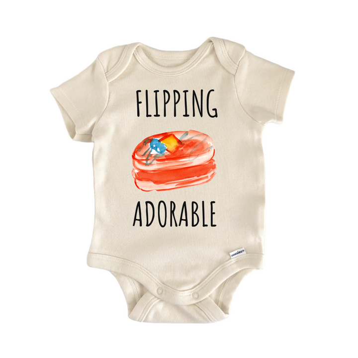 Pancakes Adorable Brunch Breakfast Infant Gift Baby Onesie®