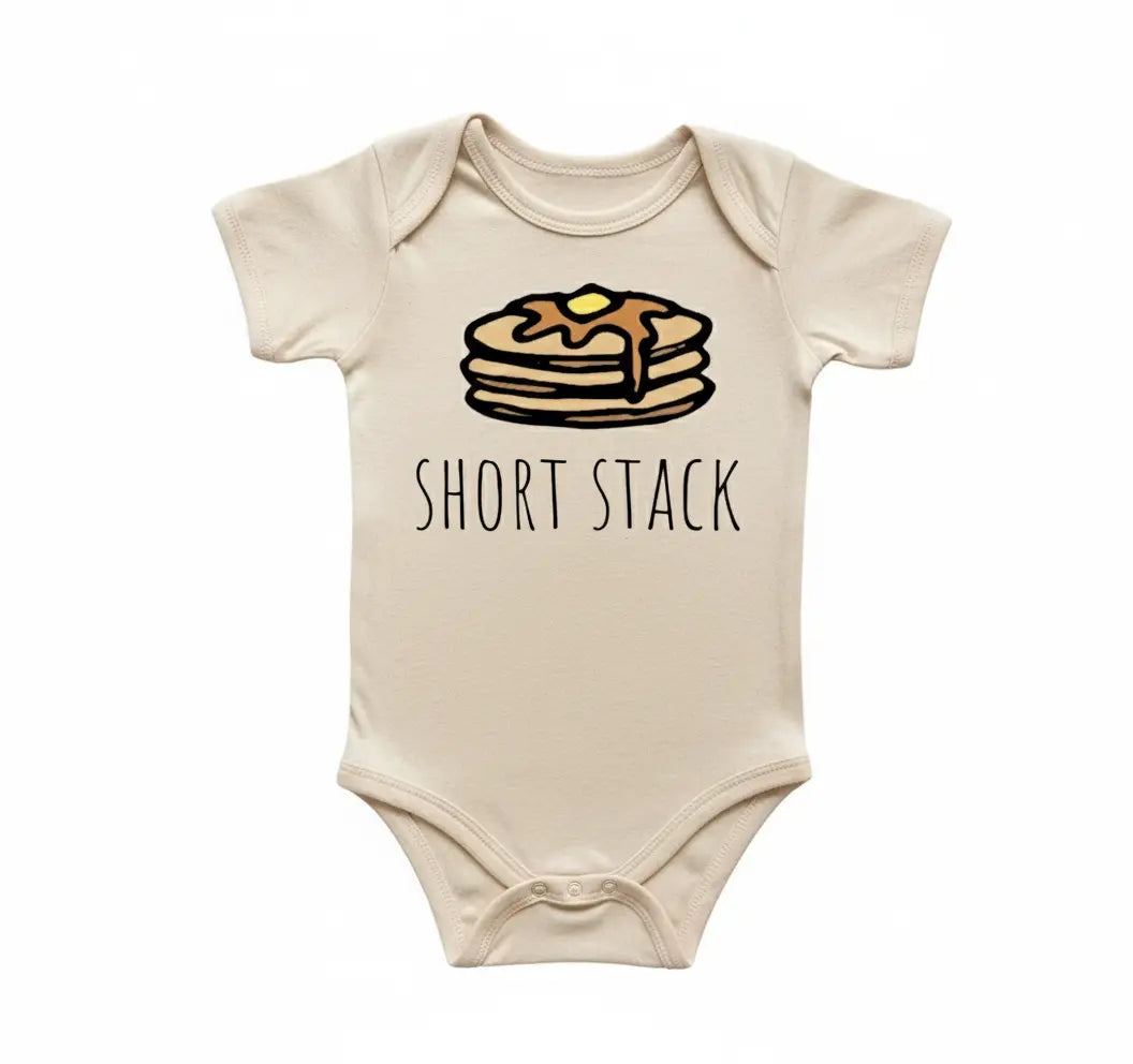 Pancakes Breakfast - Baby Boy Girl Clothes Infant Bodysuit Funny Cute Newborn  Funny Cute Onesie® | North Fork Forager LLC