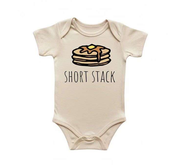Pancakes Breakfast - Baby Boy Girl Clothes Infant Bodysuit Funny Cute Newborn  Funny Cute Onesie® | North Fork Forager LLC