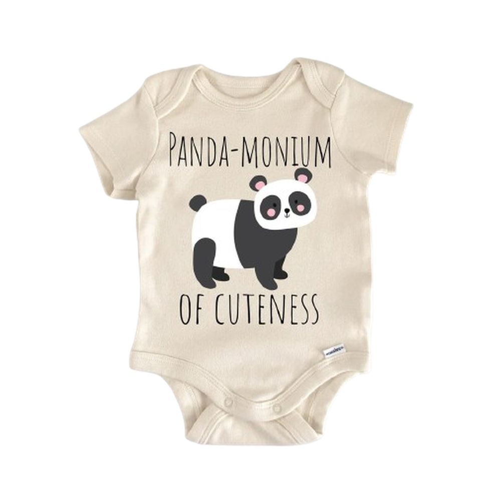 Panda Bear - Baby Boy Girl Clothes Infant Bodysuit Funny Cute Newborn  Funny Cute Onesie® | North Fork Forager LLC