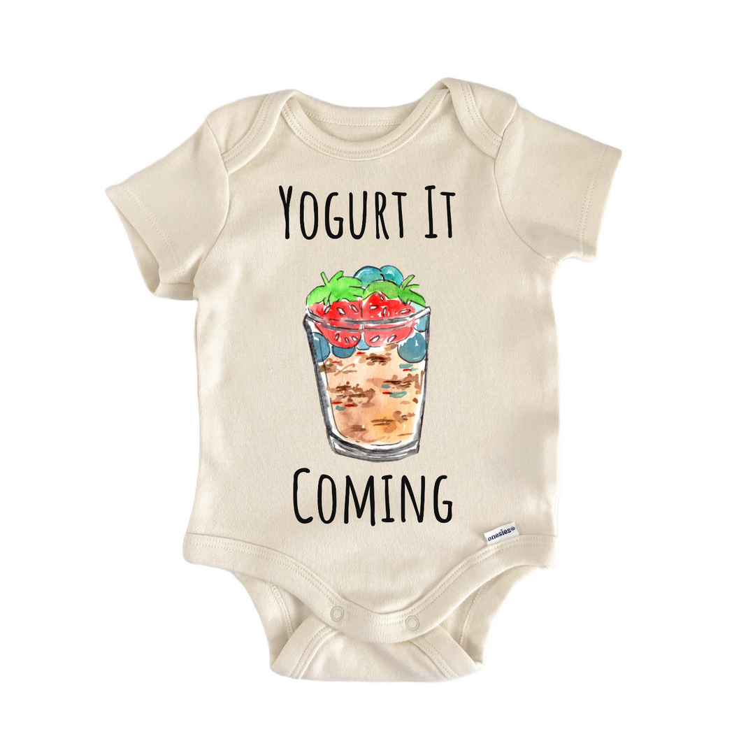 Parfait Yogurt Dessert Fruit Infant Gift Baby Bodysuit