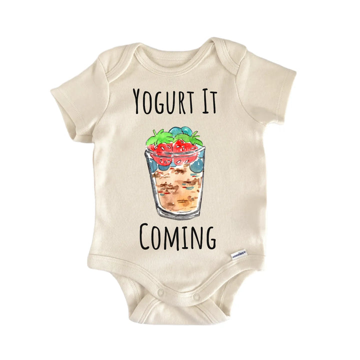 Parfait Yogurt Dessert Fruit Infant Gift Baby Bodysuit