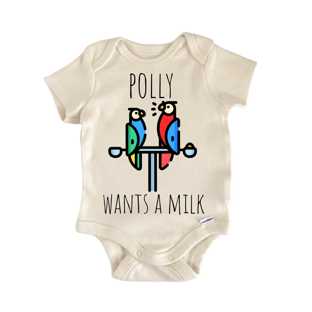Parrot Exotic Bird - Baby Bodysuit  Funny Cute Onesie® | North Fork Forager LLC