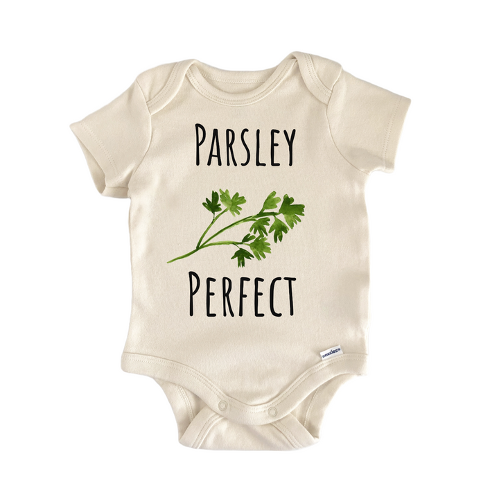 Parsley Perfect Cooking Herb Spice Baby Gift Baby Onesie®