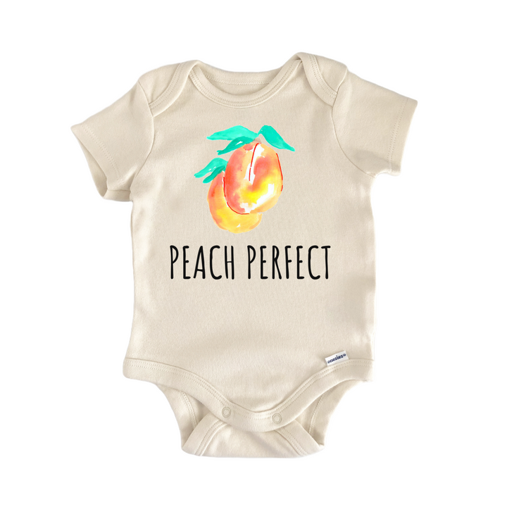 Peach Perfect Fruit Sweet Infant Gift Baby Onesie®