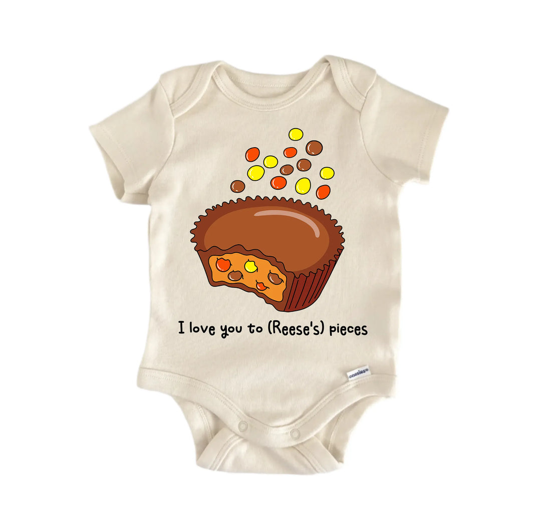 Peanut Butter Cup Best Friends Bff Bestie Valentine's Day -  Baby Boy Girl Clothes Bodysuit  Funny Cute Onesie® | North Fork Forager LLC