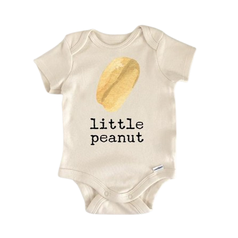 Little Peanut Nut  - Baby Boy Girl Clothes Infant Bodysuit Funny Cute Newborn  Funny Cute Onesie® | North Fork Forager LLC