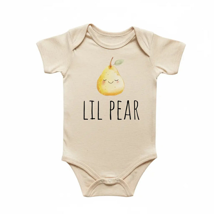 Little Pear - Baby Boy Girl Clothes Infant Bodysuit Funny Cute Newborn  Funny Cute Onesie® | North Fork Forager LLC