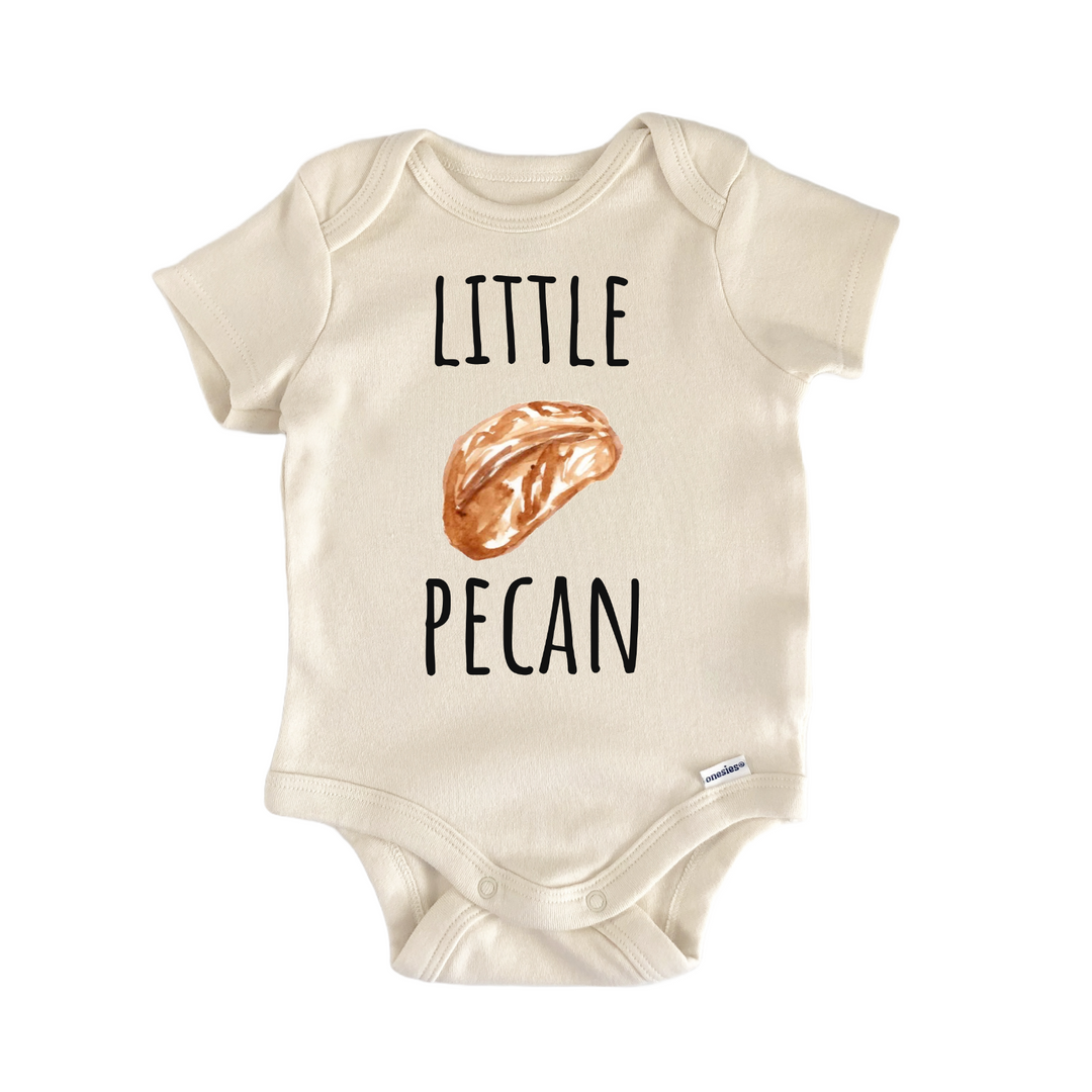 Pecan Nut Snack Foodie Baby Gift Baby Bodysuit