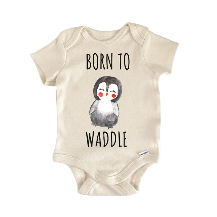 Penguin Ice Bird Waddle Infant Gift Baby Bodysuit