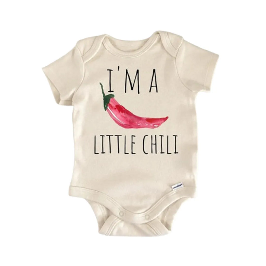 Pepper Chili Spicy - Baby Boy Girl Clothes Infant Onesie® Funny Cute Newborn GS1 BBY  Funny Cute Onesie® | North Fork Forager LLC