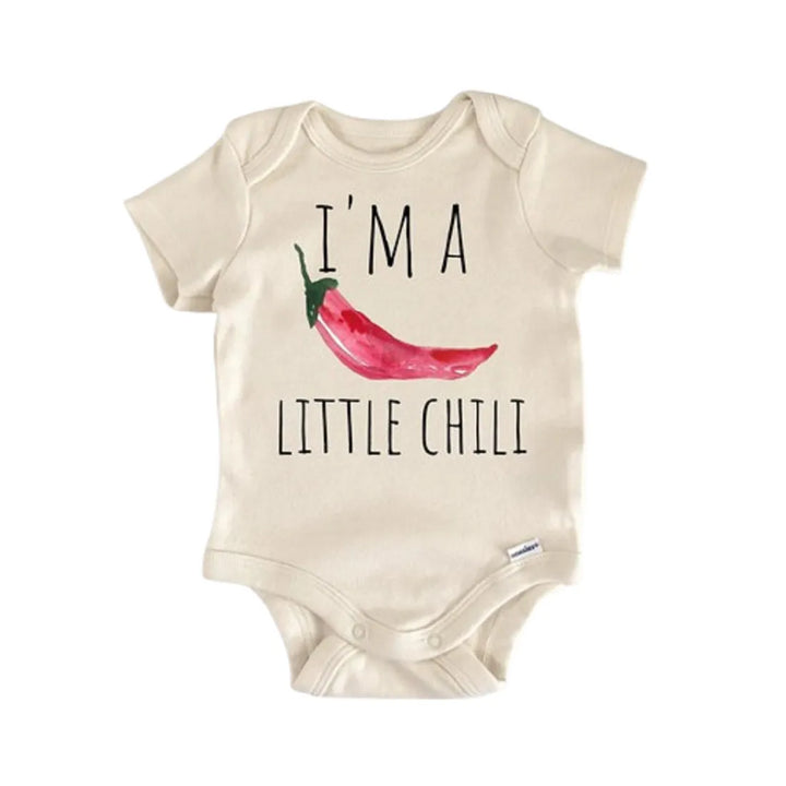 Pepper Chili Spicy - Baby Boy Girl Clothes Infant Onesie® Funny Cute Newborn GS1 BBY  Funny Cute Onesie® | North Fork Forager LLC