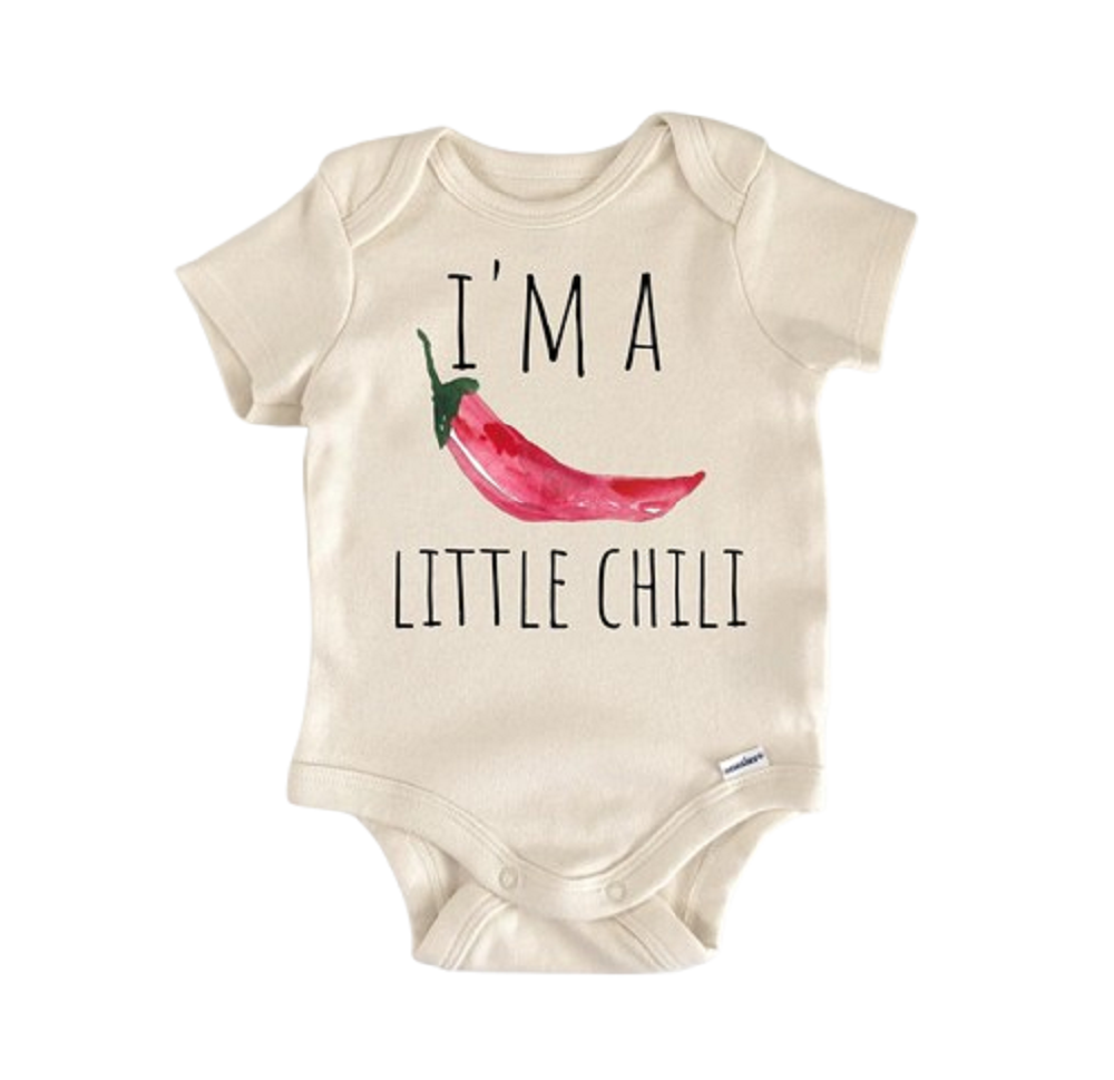 Pepper Chili Spicy - Baby Boy Girl Clothes Infant Bodysuit Funny Cute Newborn  Funny Cute Onesie® | North Fork Forager LLC
