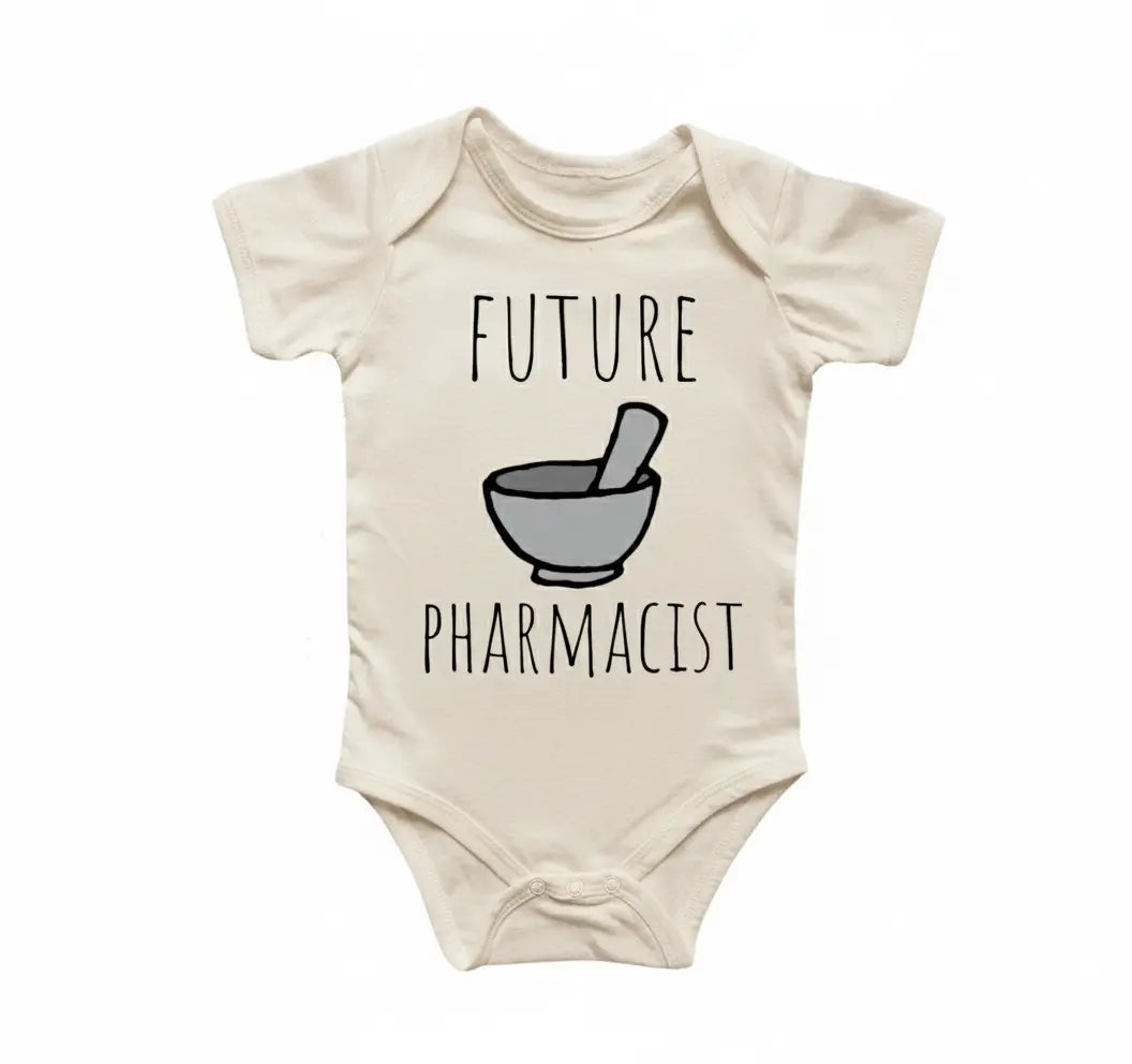 Pharmacist - Baby Boy Girl Clothes Infant Bodysuit Funny Cute Newborn  2  Funny Cute Onesie® | North Fork Forager LLC