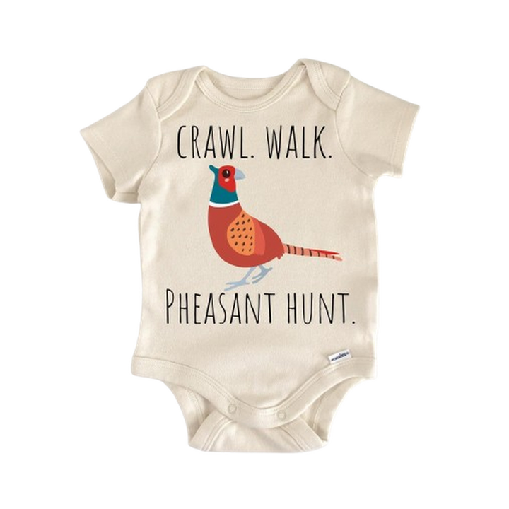 Pheasant Duck Hunter - Baby Boy Girl Clothes Infant Bodysuit Funny Cute Newborn  Funny Cute Onesie® | North Fork Forager LLC