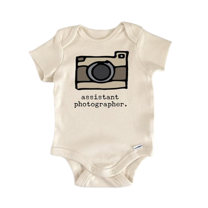 Photographer Camera - Baby Boy Girl Clothes Infant Bodysuit Funny Cute  Funny Cute Onesie® | North Fork Forager LLC