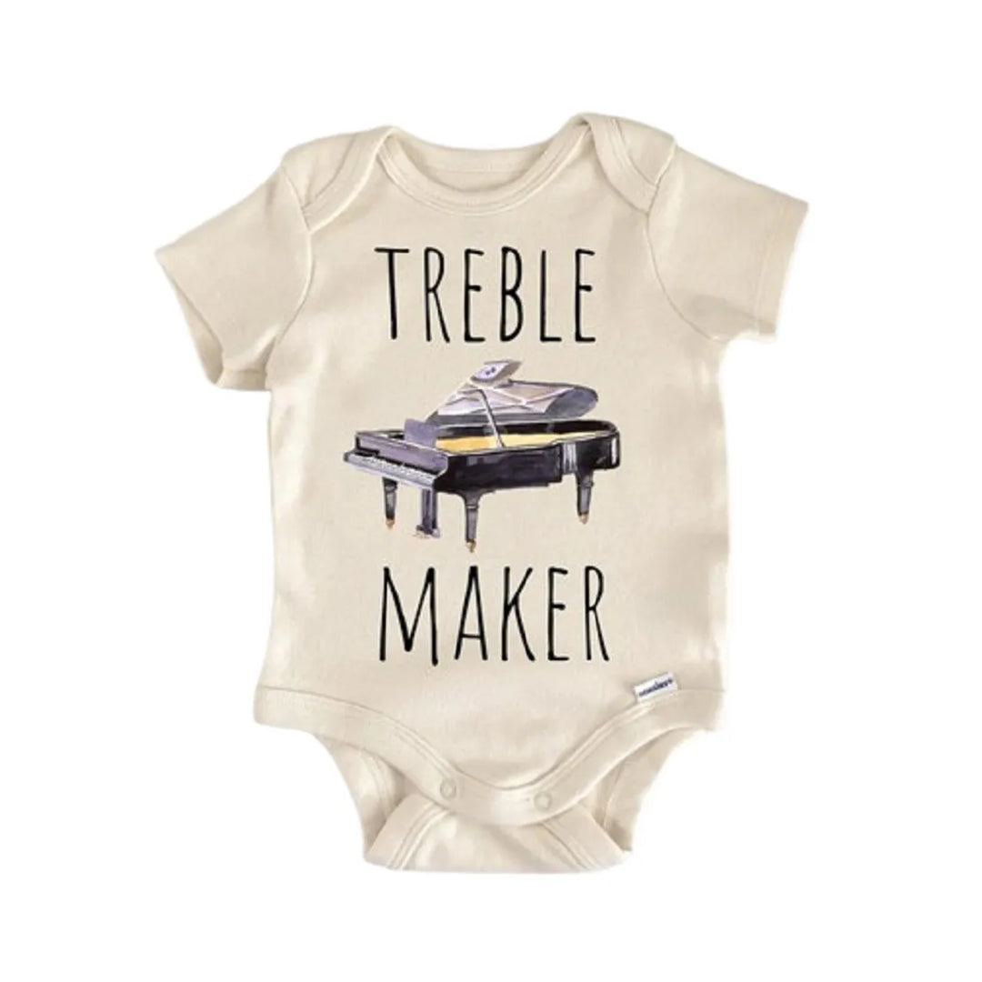 Piano Musician Teacher - Baby Boy Girl Clothes Infant Onesie® Funny  Cute Newborn GS1  Funny Cute Onesie® | North Fork Forager LLC