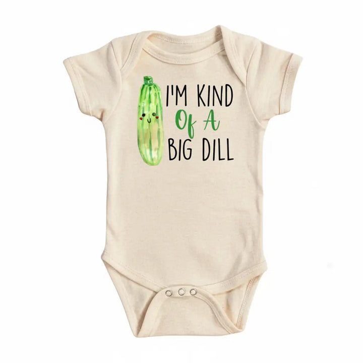 Pickle Big Dill - Baby Boy Girl Clothes Infant Bodysuit Funny Cute Newborn  Funny Cute Onesie® | North Fork Forager LLC
