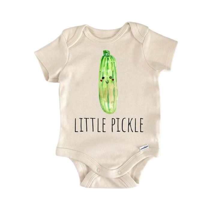 Pickle Dill Vegan Foodie - Baby Boy Girl Clothes Infant Bodysuit Funny Cute Newborn  Funny Cute Onesie® | North Fork Forager LLC