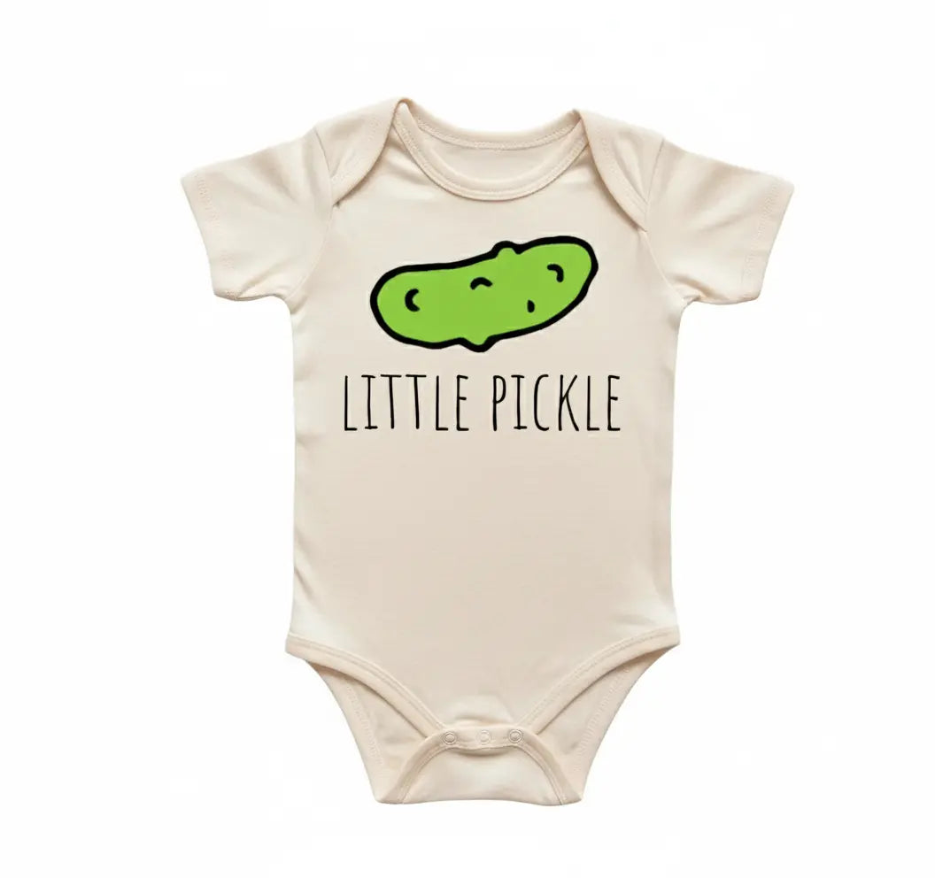 Pickle Little Doodle - Baby Boy Girl Clothes Infant Bodysuit Funny Cute Newborn  Funny Cute Onesie® | North Fork Forager LLC