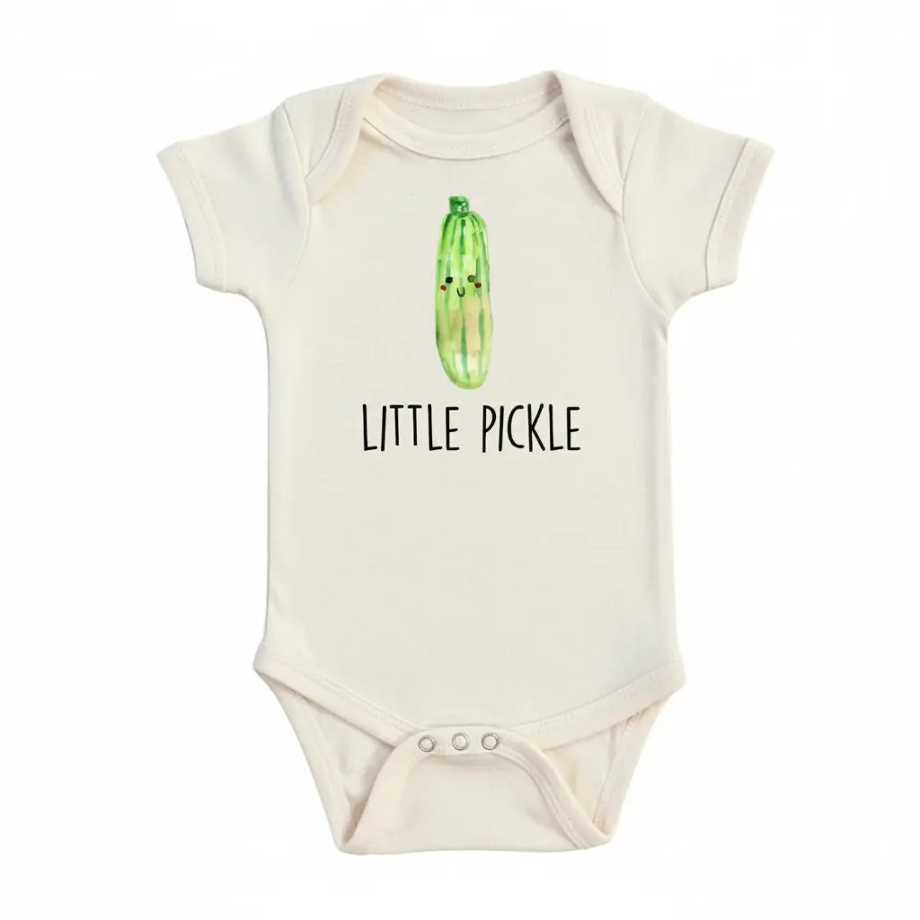 Pickle Little - Baby Boy Girl Clothes Infant Onesie® Funny Cute Newborn GS1  Funny Cute Onesie® | North Fork Forager LLC