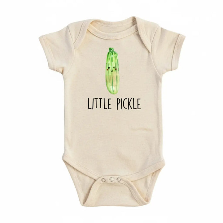 Pickle Little - Baby Boy Girl Clothes Infant Bodysuit Funny Cute Newborn  Funny Cute Onesie® | North Fork Forager LLC