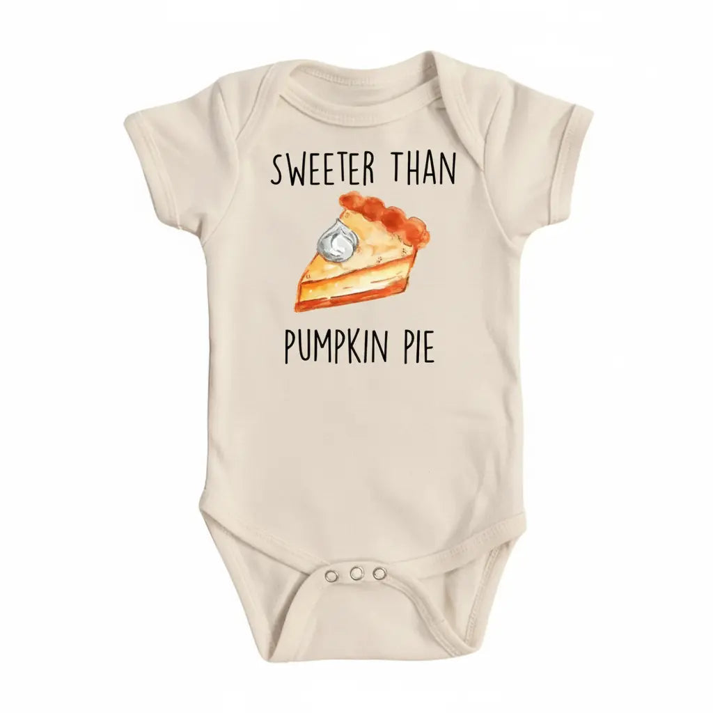 Pie Cutie - Baby Boy Girl Clothes Infant Bodysuit Funny Cute Newborn 1E  Funny Cute Onesie® | North Fork Forager LLC