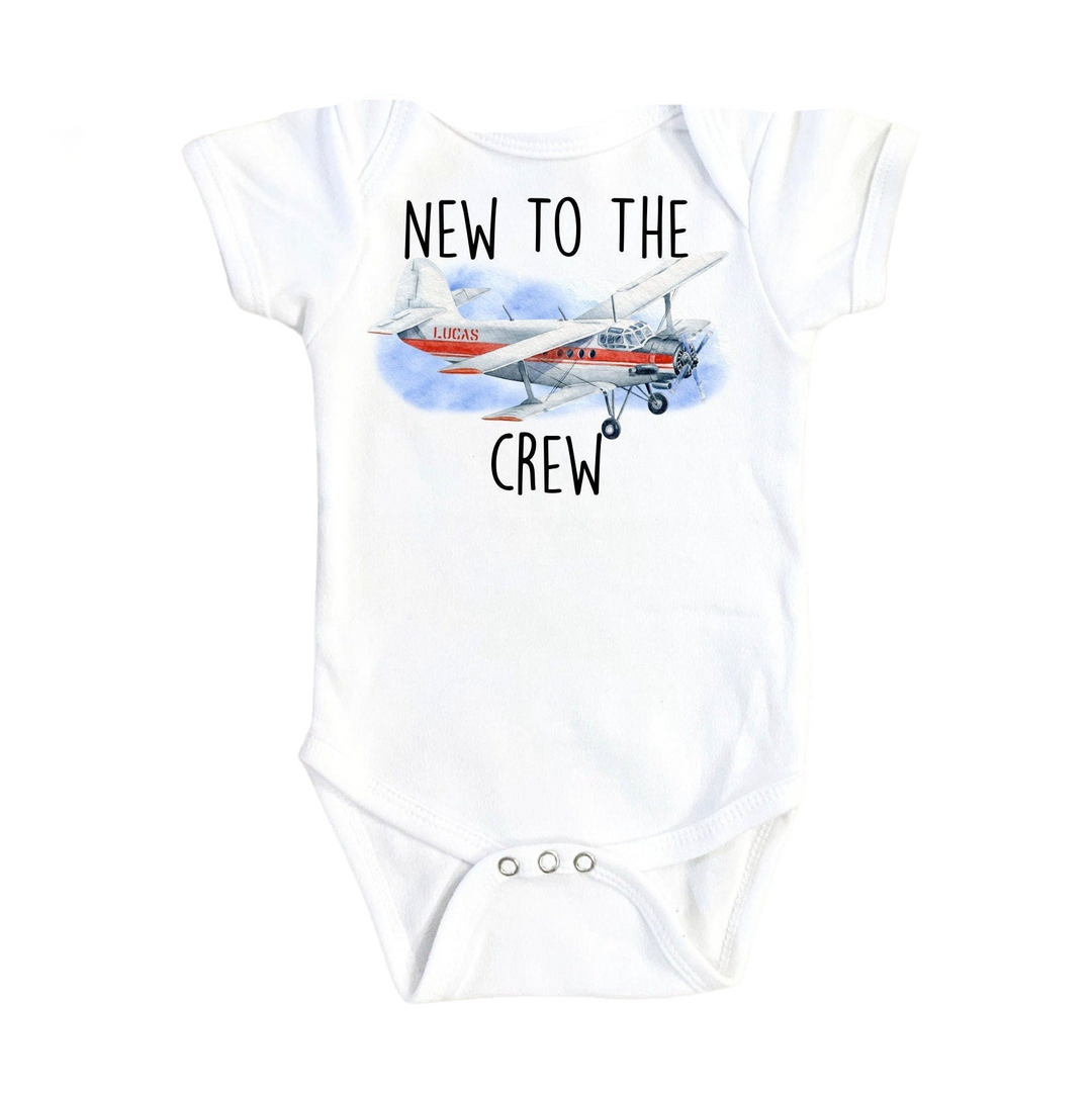 Pilot Crew Red - Baby Boy Girl Clothes Infant Bodysuit Funny Cute Newborn  Funny Cute Onesie® | North Fork Forager LLC