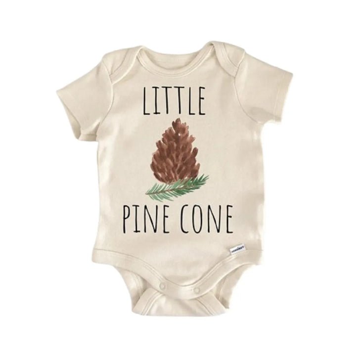 Pine Cone Woodland Tree - Baby Boy Girl Clothes Infant Onesie® Funny Cute Newborn GS1  Funny Cute Onesie® | North Fork Forager LLC