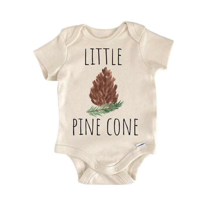 Pine Cone Woodland Tree - Baby Boy Girl Clothes Infant Bodysuit Funny Cute Newborn  Funny Cute Onesie® | North Fork Forager LLC