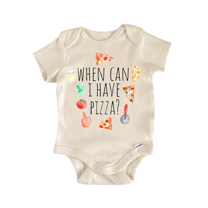 Pizza Foodie Slice Pizzeria - Baby Boy Girl Clothes Infant Onesie® Funny Cute Newborn GS1  Funny Cute Onesie® | North Fork Forager LLC