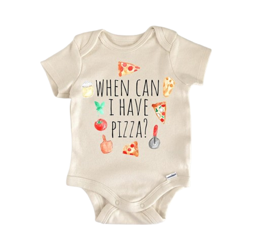 Pizza Foodie Slice Pizzeria - Baby Boy Girl Clothes Infant Bodysuit Funny Cute Newborn  Funny Cute Onesie® | North Fork Forager LLC