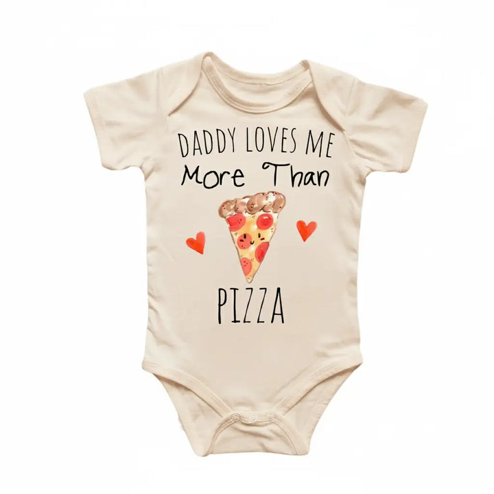Pizza Love - Baby Boy Girl Clothes Infant Bodysuit Funny Cute Newborn  Funny Cute Onesie® | North Fork Forager LLC