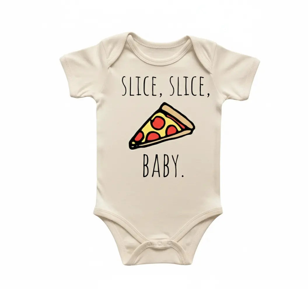 Pizza Lover - Baby Boy Girl Clothes Infant Bodysuit Funny Cute Newborn 2  Funny Cute Onesie® | North Fork Forager LLC